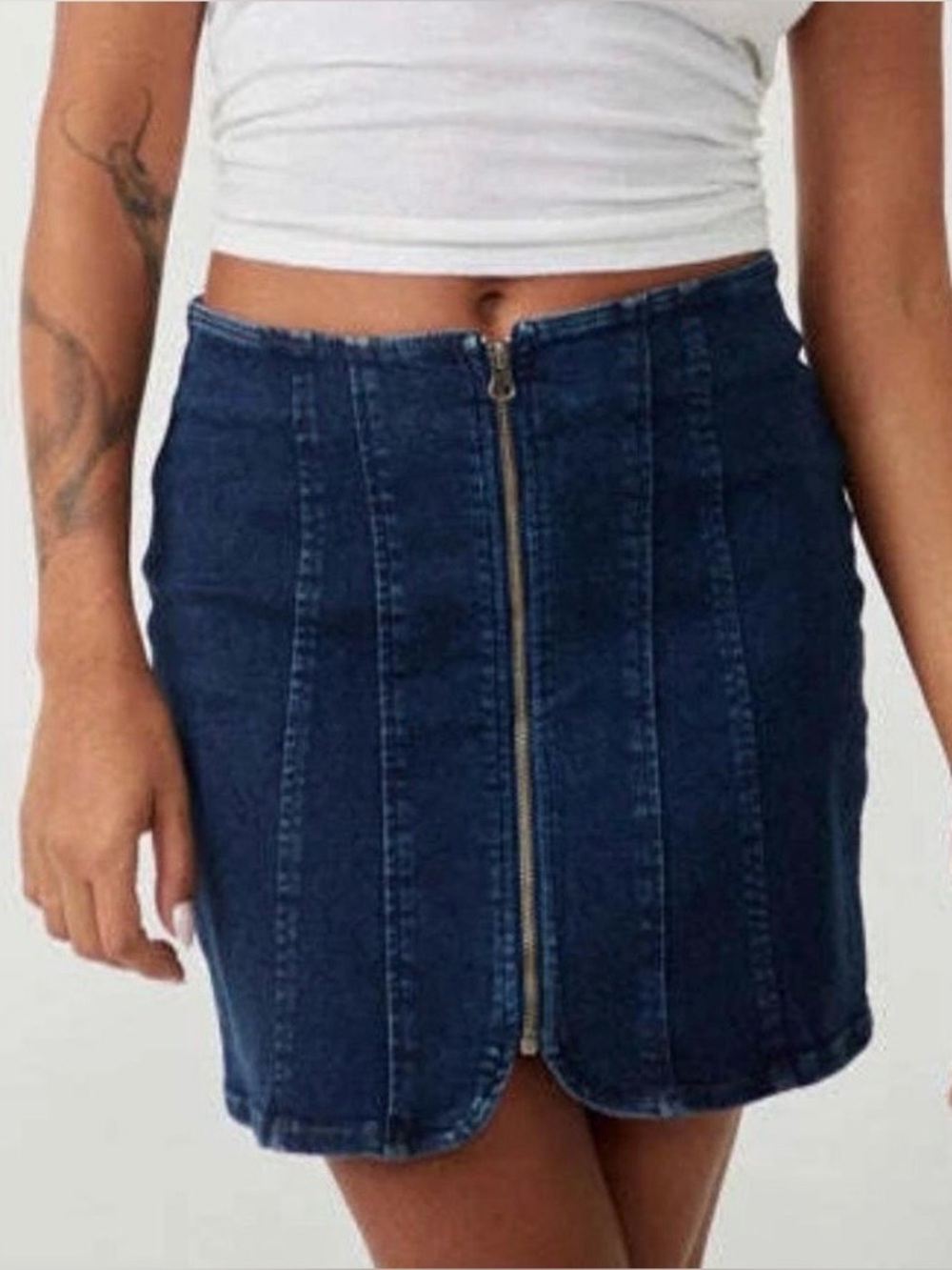 Free people mini skirt
